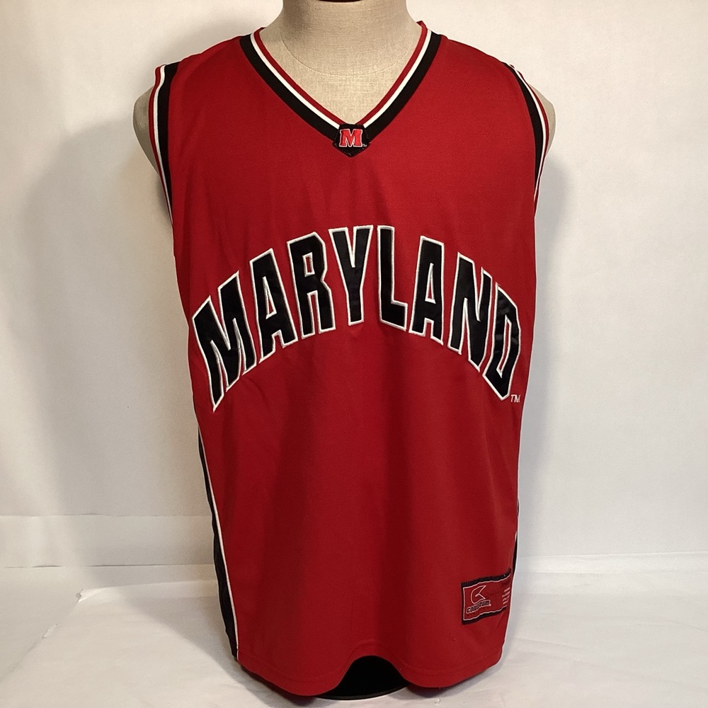 Colosseum University Of Maryland Terrapins Basketball Jersey mens size XL